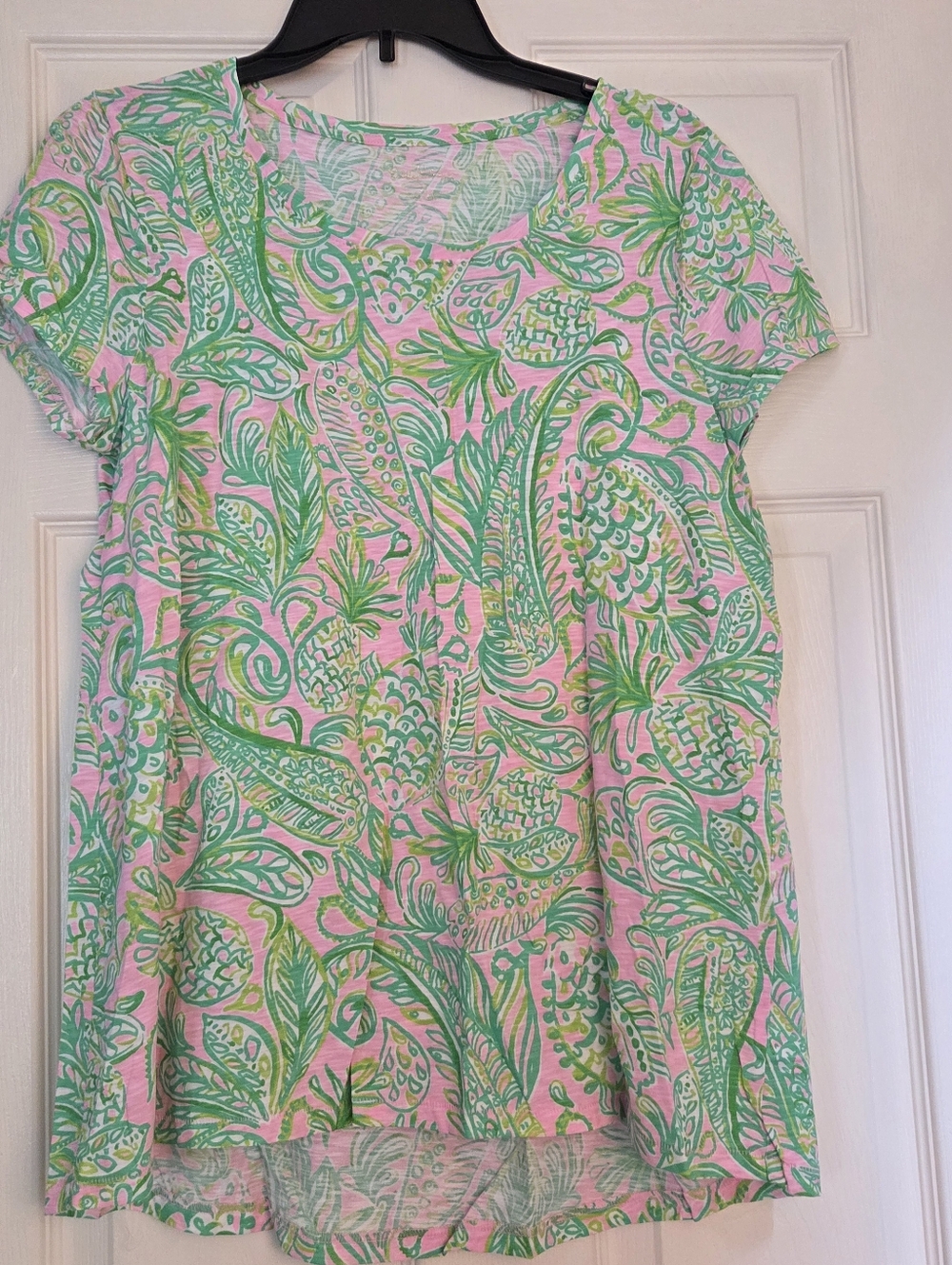EUC Lilly Pulitzer Etta Top Size Medium